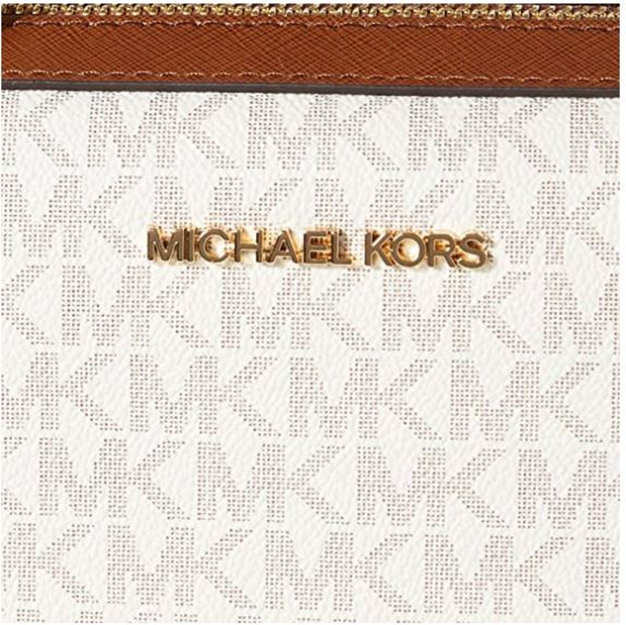 Michael Kors Jet Set East West Chain Crossbody Vanilla MK Powder Blush Pink  Bundled with Michael Kors Jet Set Card Holder in Ballet … - AllGlitters