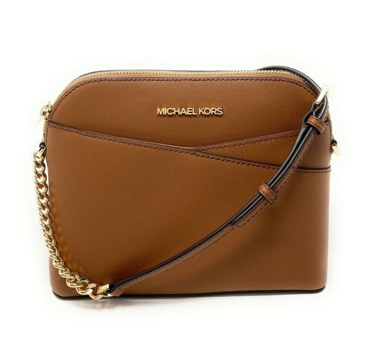 michael kors emmy saffiano leather medium crossbody bag