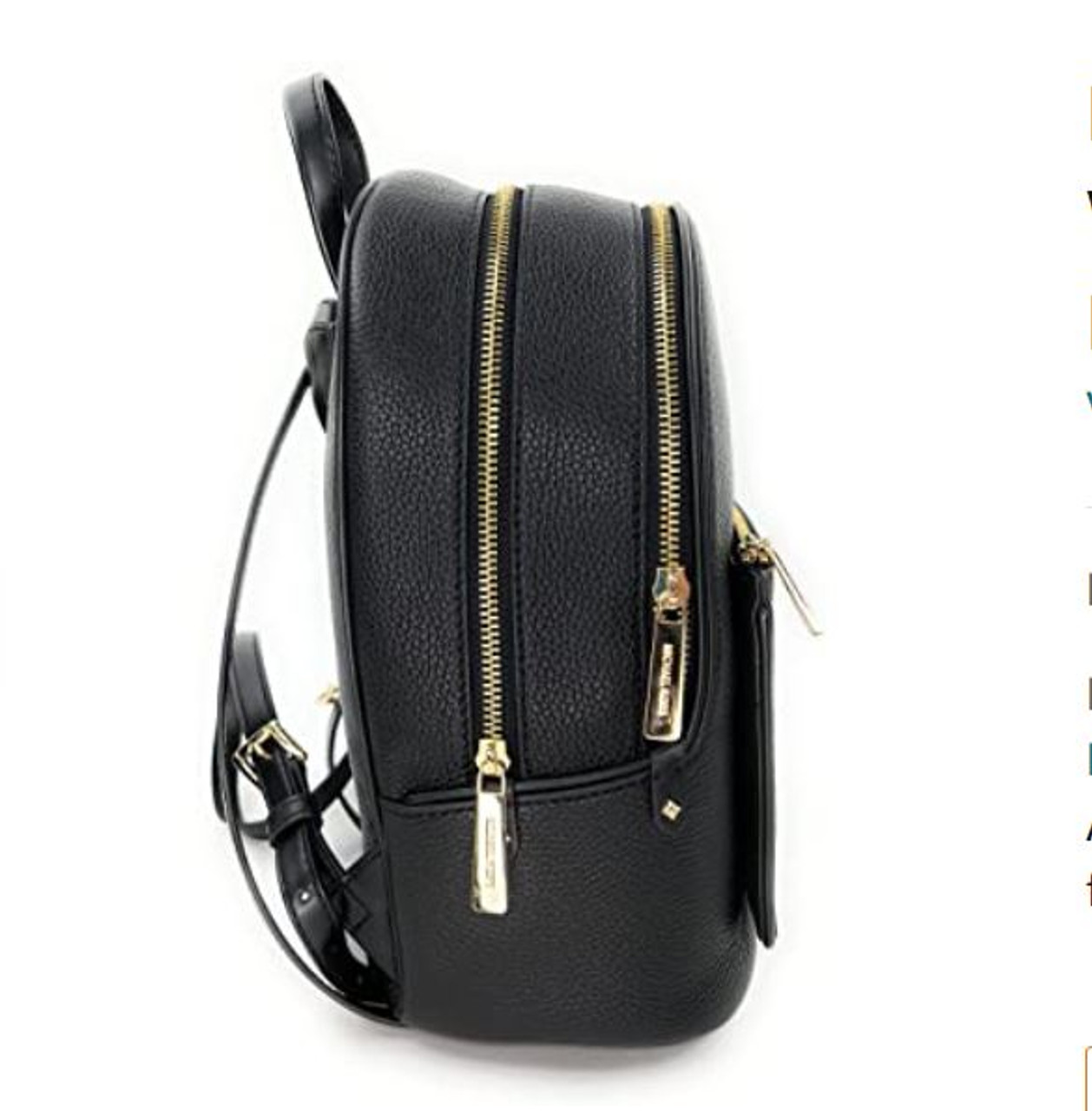 Michael Kors Veronica Extra-Small Saffiano Leather Crossbody Bag  (Vanilla/Acorn) 32S3G6VC0B-149 - AllGlitters