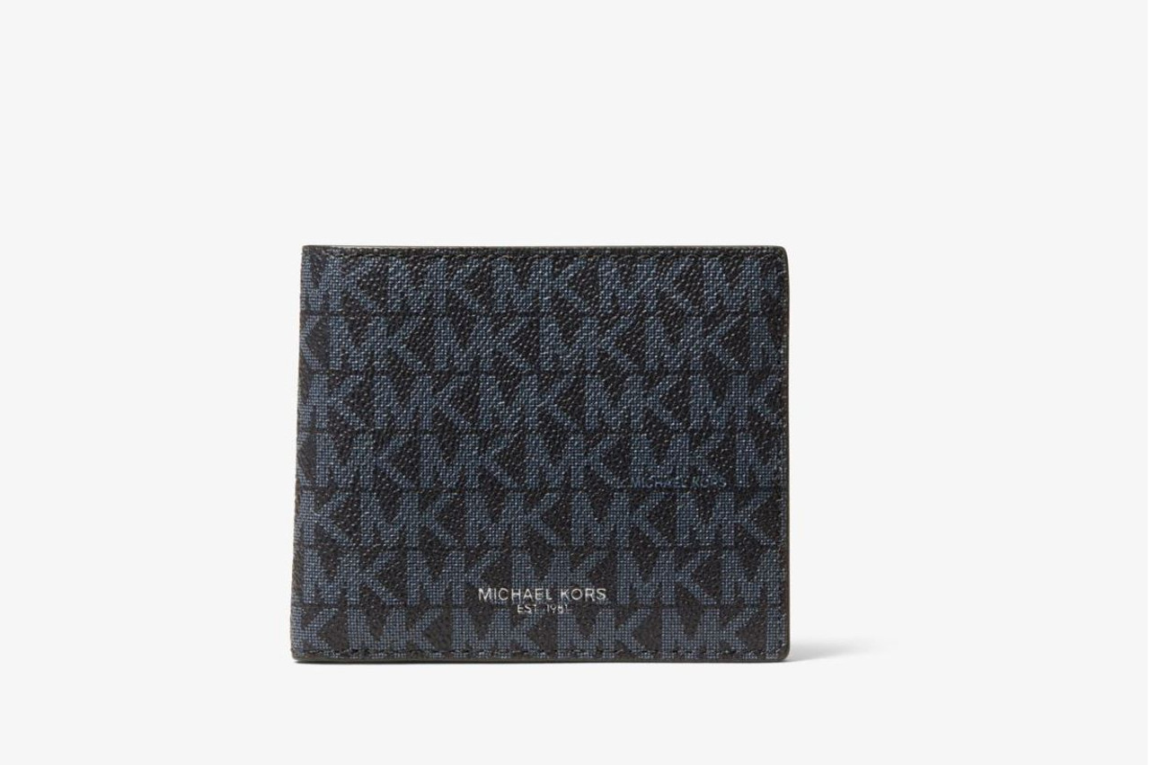 Michael Kors Mens Logo Belt and Billfold 3 in 1 Wallet Gift Box