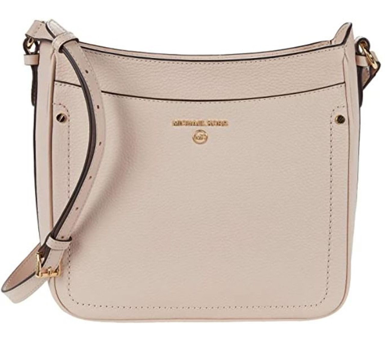 Michael Kors Jet Set Charm Saffiano Leather Crossbody Bag (soft pink)