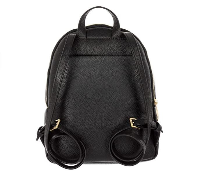 Michael Kors Erin Medium Black/Gold Pebbled Leather  display picture 3