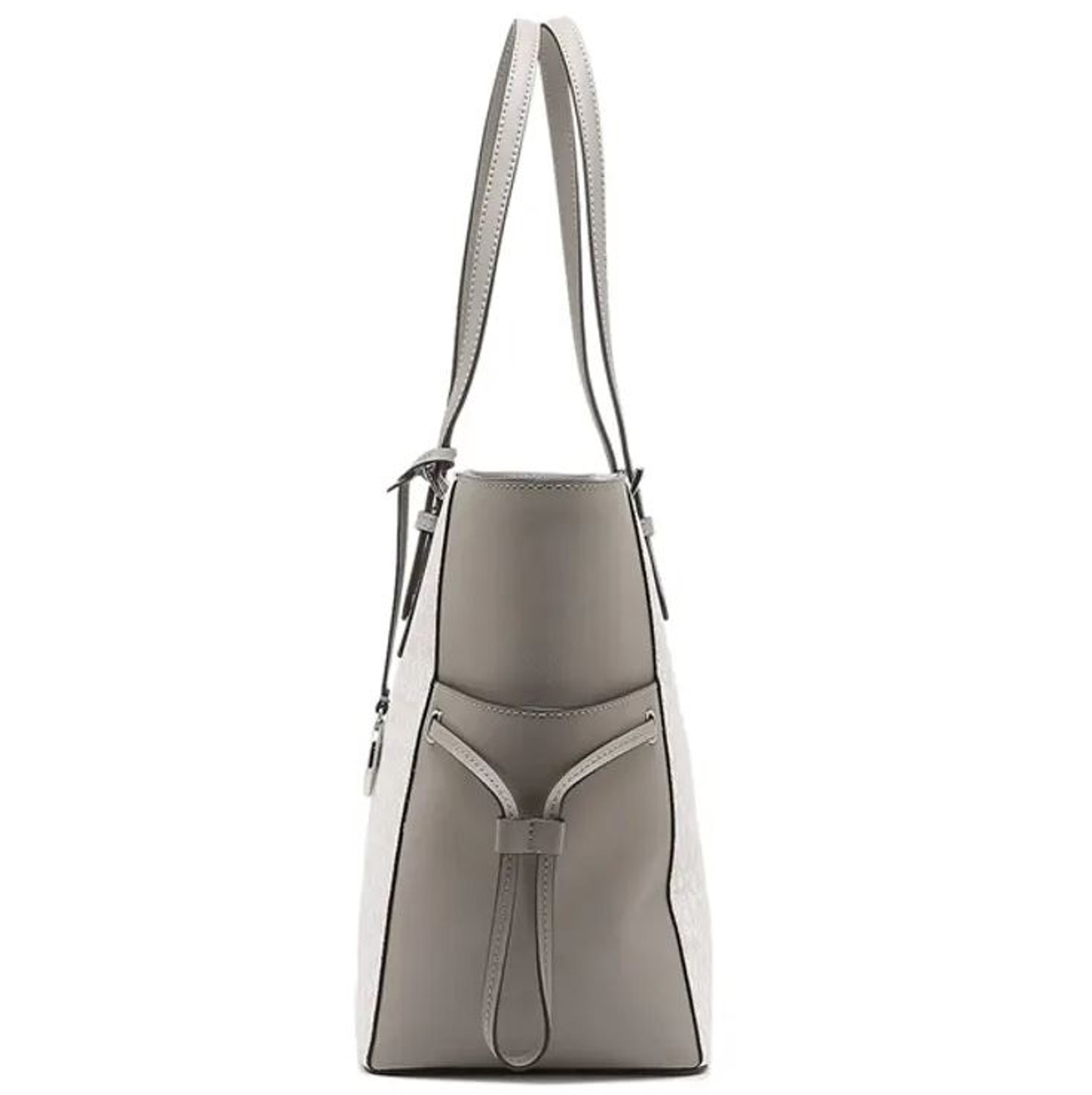 Michael Kors Gilly Drawstring Travel Tote- Bright White