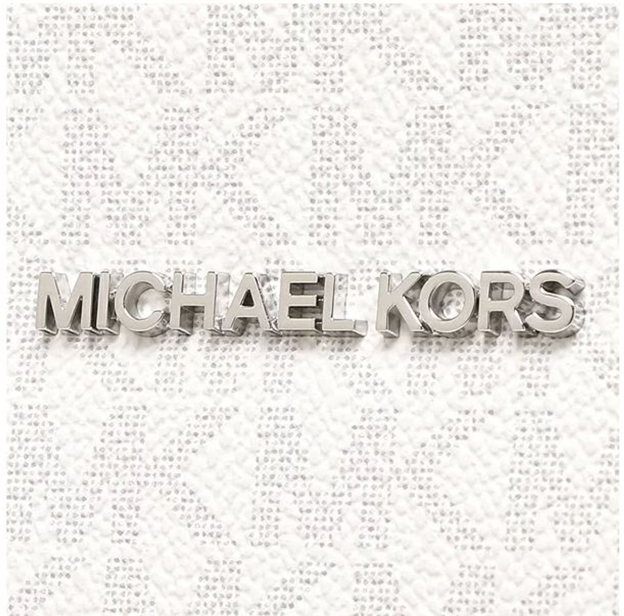 Michael Kors Gilly Drawstring Travel Tote- Bright White