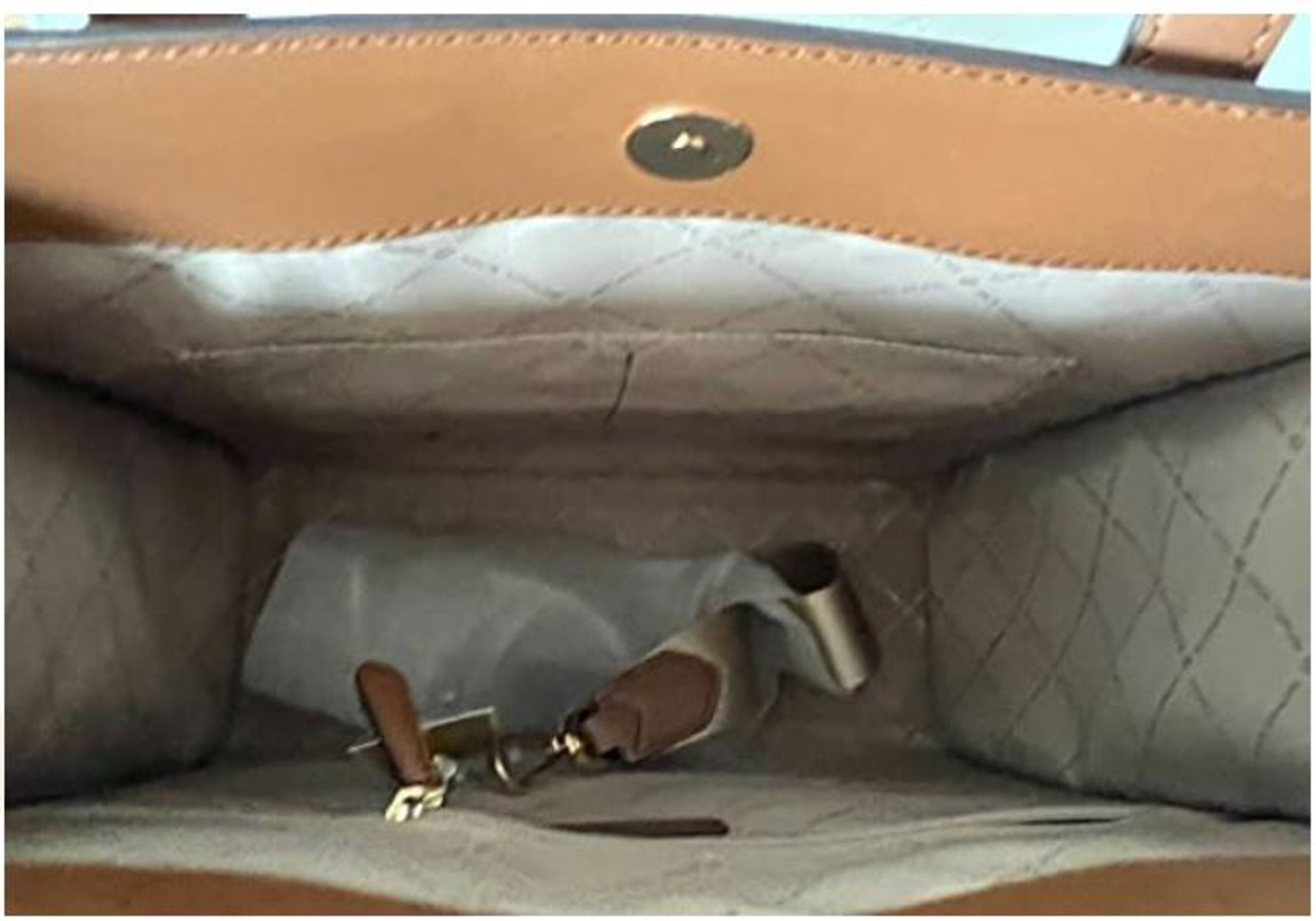 Michael Kors KENLY LARGTE TOTE SHOULDER BAG SATCHEL (Brown PVC) : Clothing,  Shoes & Jewelry 