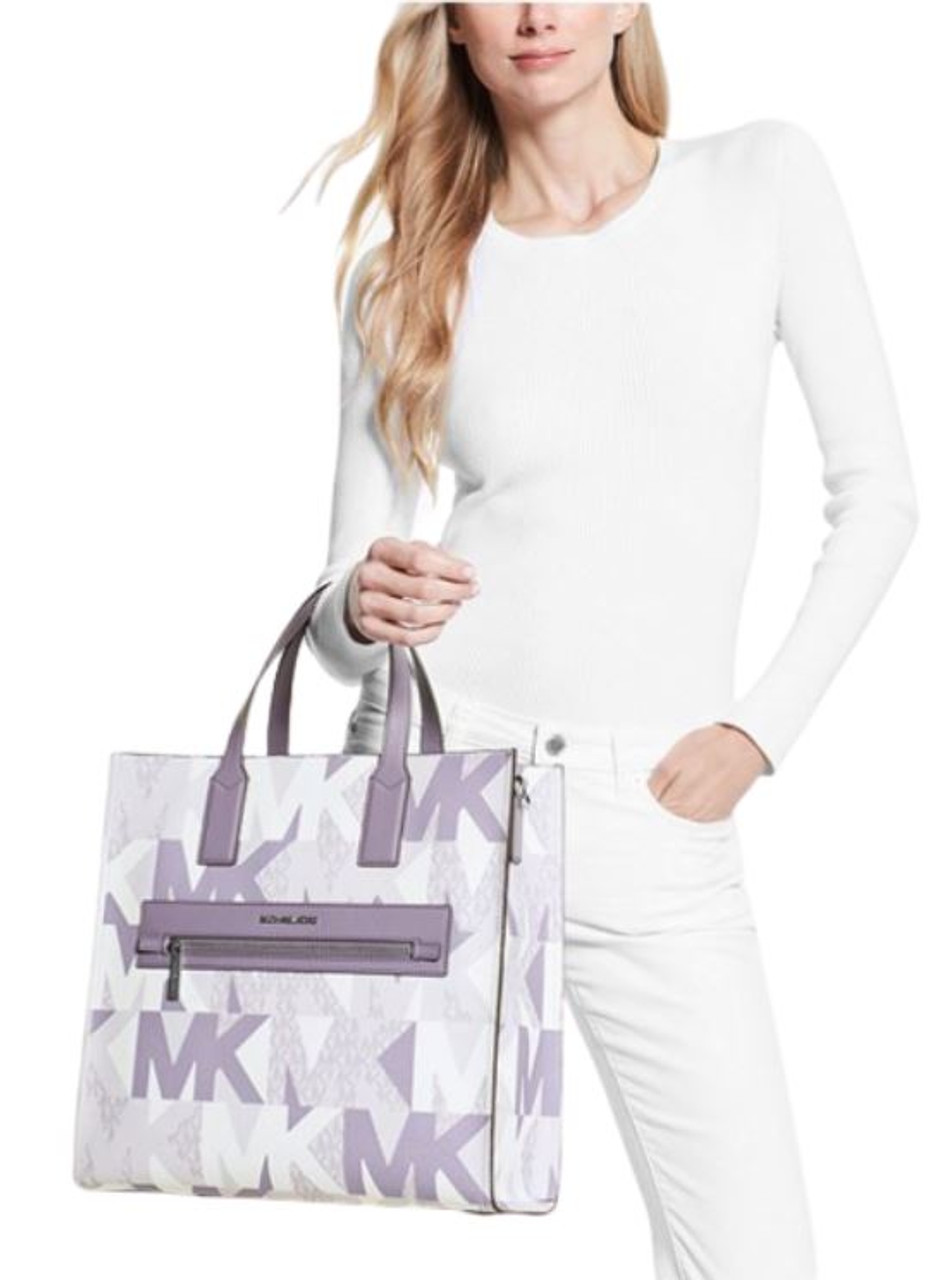 Michael Kors Kenly Large Tote Satchel (Orchid) 35H1SY9T3T-orchd -  AllGlitters