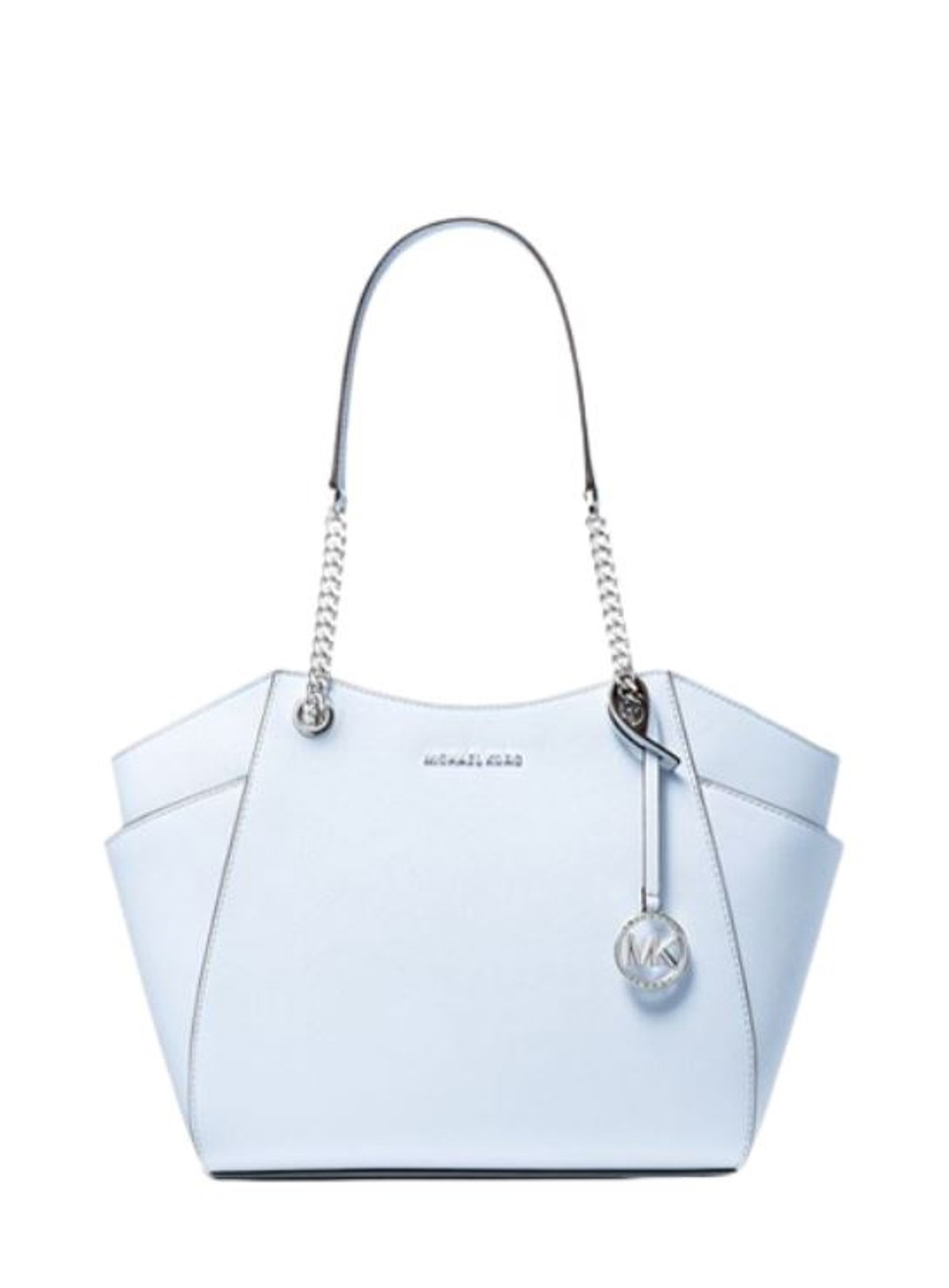 Michael Kors Jet Set Travel Large Chain Shoulder Bag (Sky Blue)  30S2STVE3L-skyblue - AllGlitters