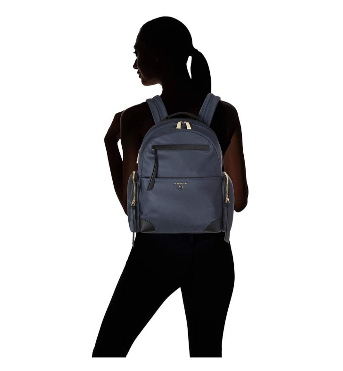 Michael Kors Ladies Prescott Large Nylon Backpack 30S0G1RB7C 406