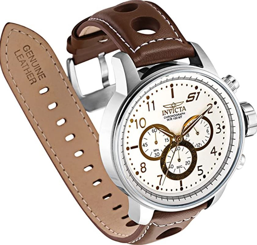 Invicta Men's 16010 S1 Rally Quartz Multifunction Antique Silver