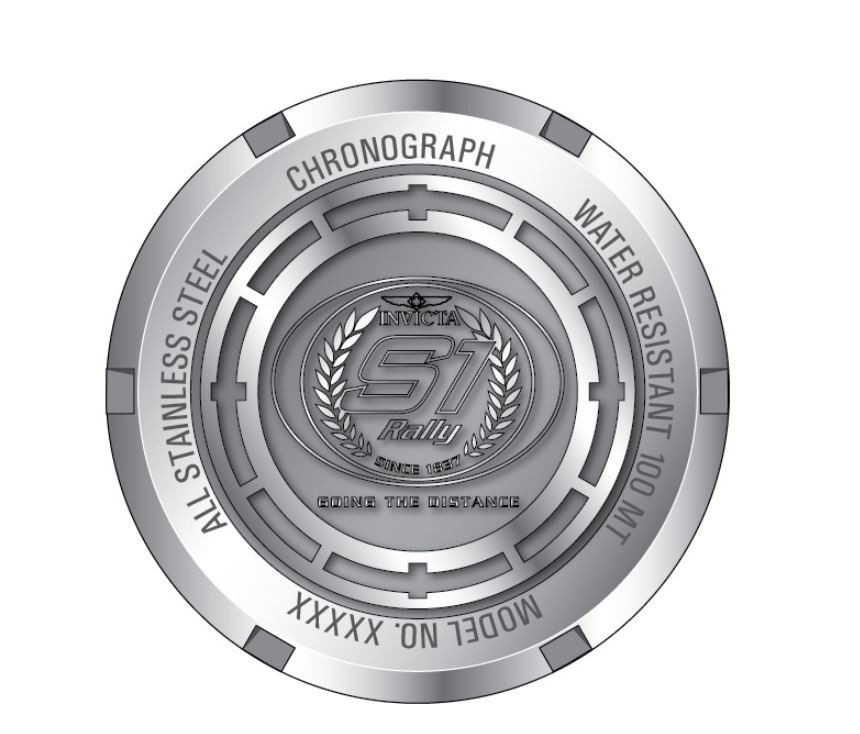 Invicta Men's 16010 S1 Rally Quartz Multifunction Antique Silver