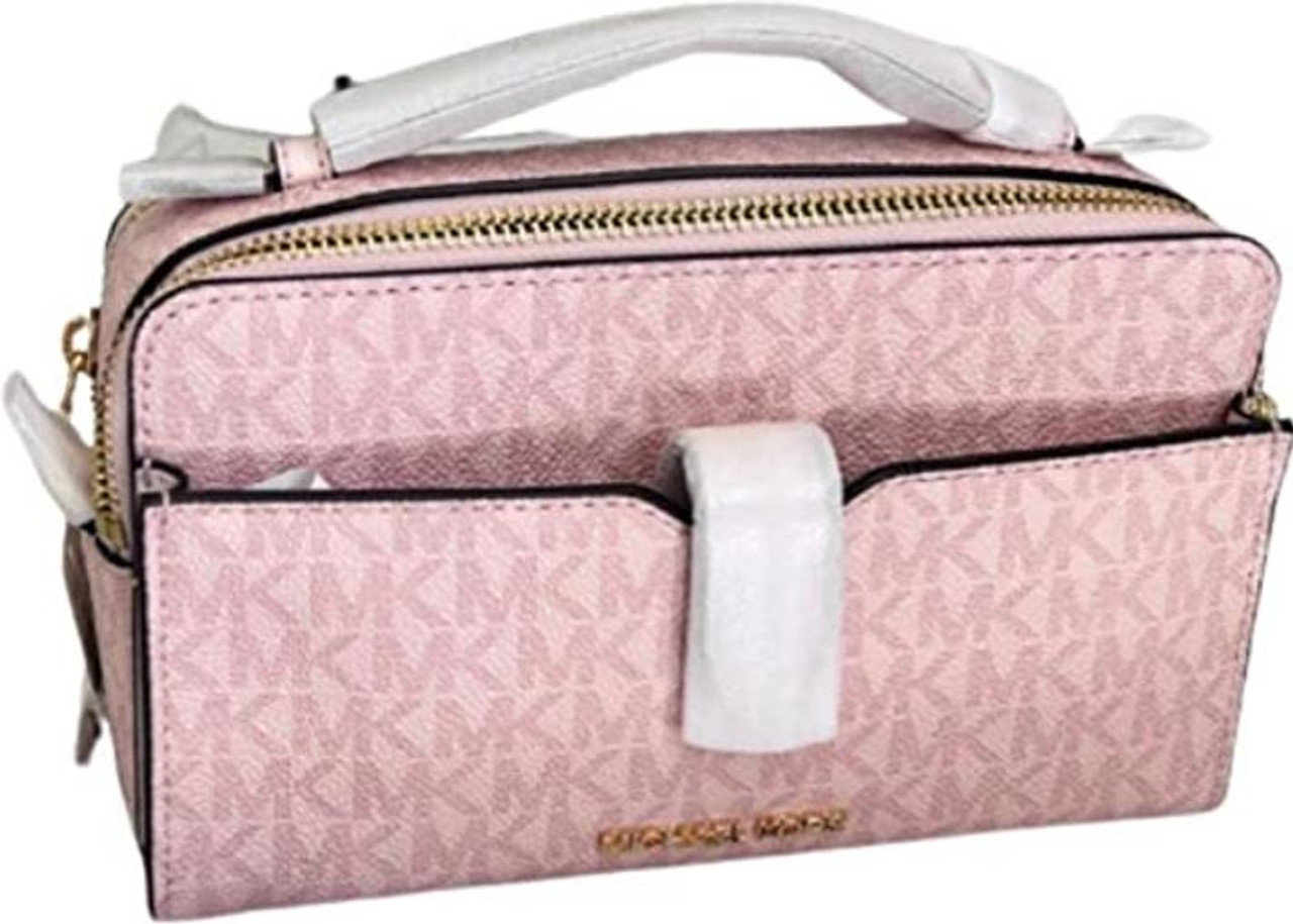 贈り物 Michael Kors Medium Double Zip Phone Crossbody (Powder Blush) |  