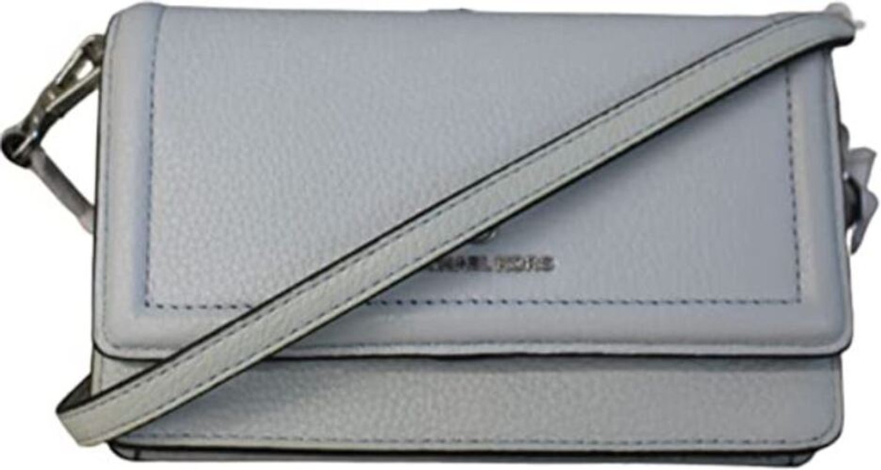 MICHAEL Michael Kors Jet Set Charm Phone Leather Bag in Gray