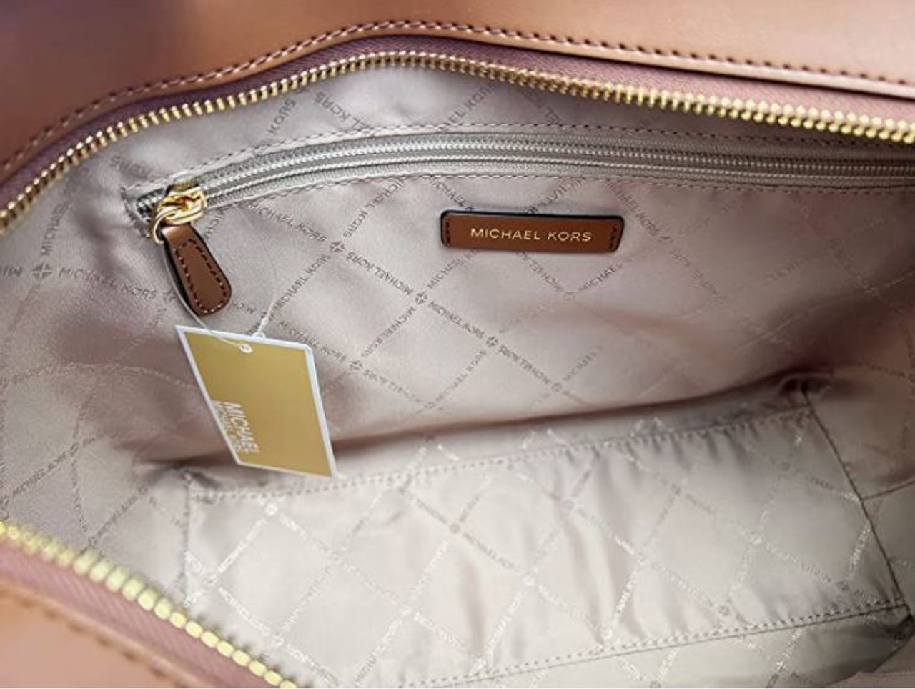 Michael Kors Carmen XS Leather Pouchette Shoulder Bag (Mulberry)  35F2GNMC0L-mulberry - AllGlitters