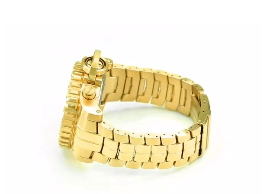 Invicta Men's 33718 SHAQ Quartz Chronograph Black Dial Watch - Main Image