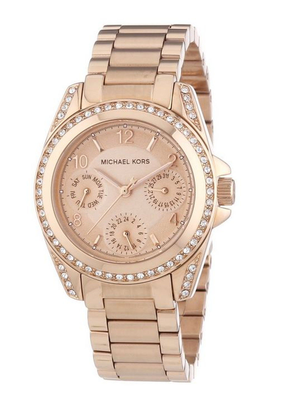 michael kors blair watch rose gold