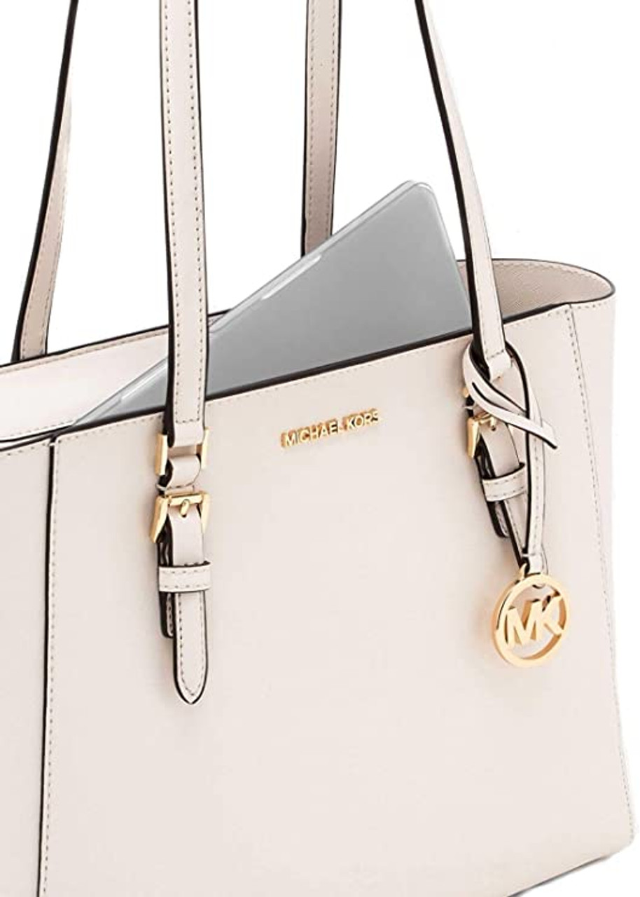 Michael Kors Charlotte Large 3-in-1 Tote Crossbody Handbag Leather (Light  Cream) 35R3GCFT3T-ltcream - AllGlitters