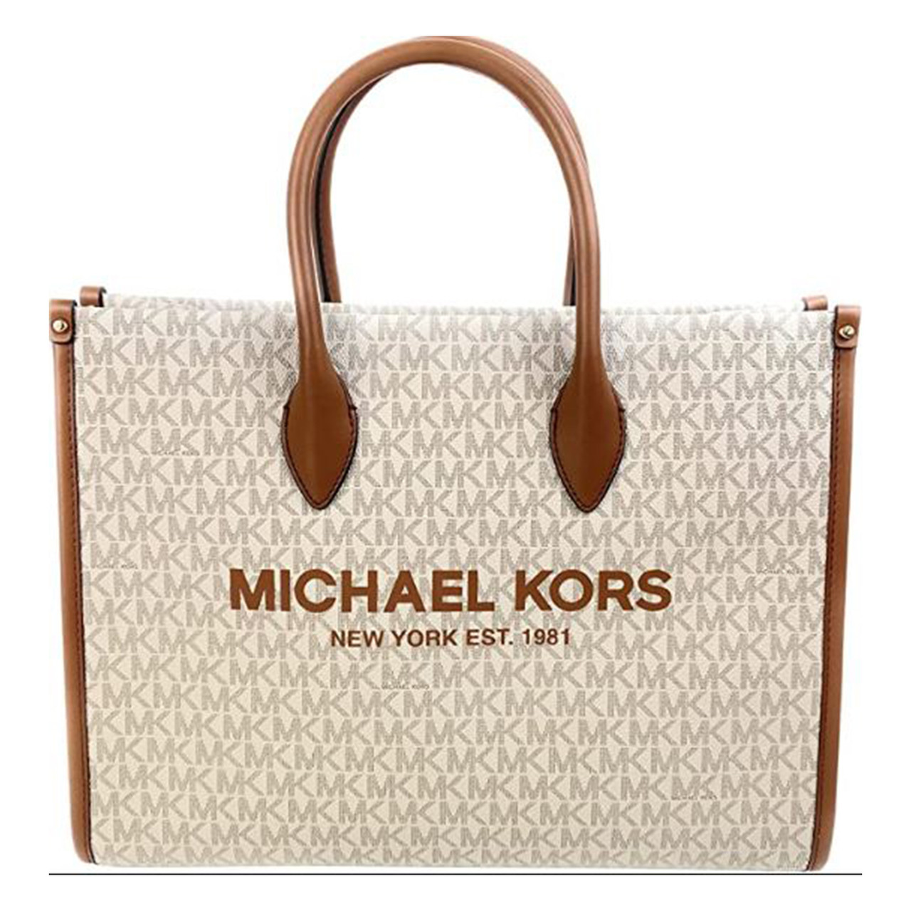 Michael Kors Mirella Medium Tote Bag (Vanilla) 35F2G7ZT2B