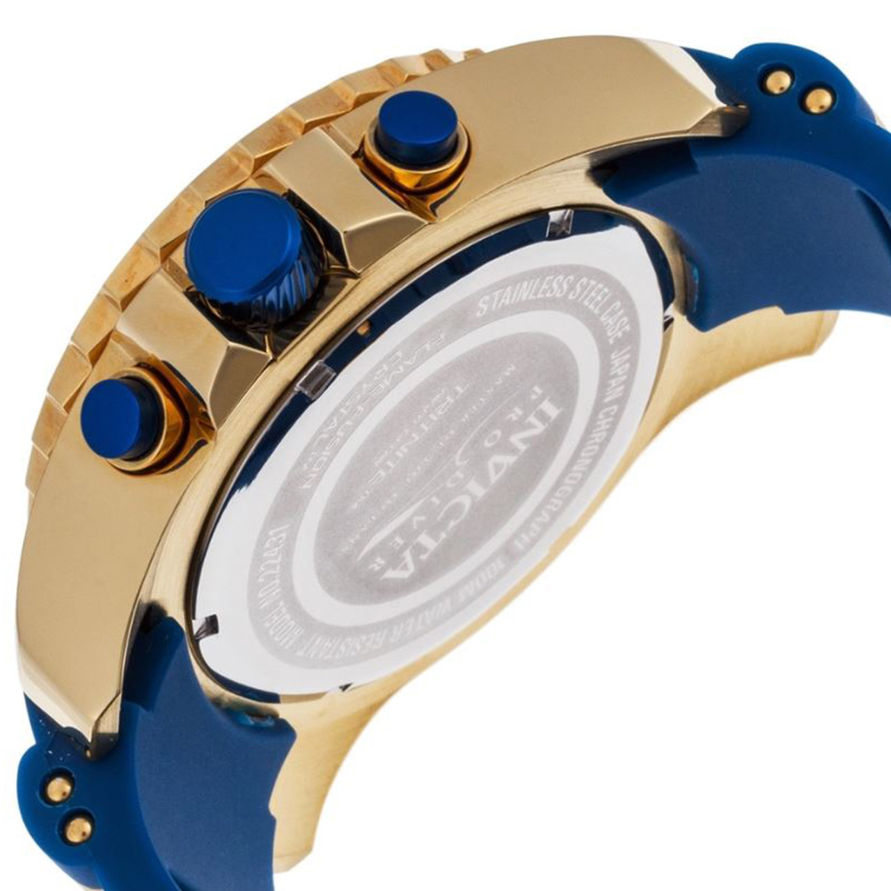 Invicta Men's 22431 Pro Diver Quartz Chronograph Blue Dial Watch