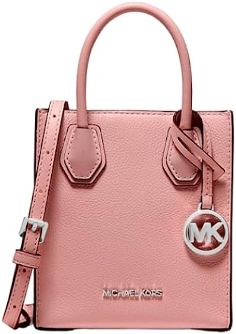 MICHAEL KORS Mercer Extra-Small Pebbled Leather Crossbody Bag in 2023