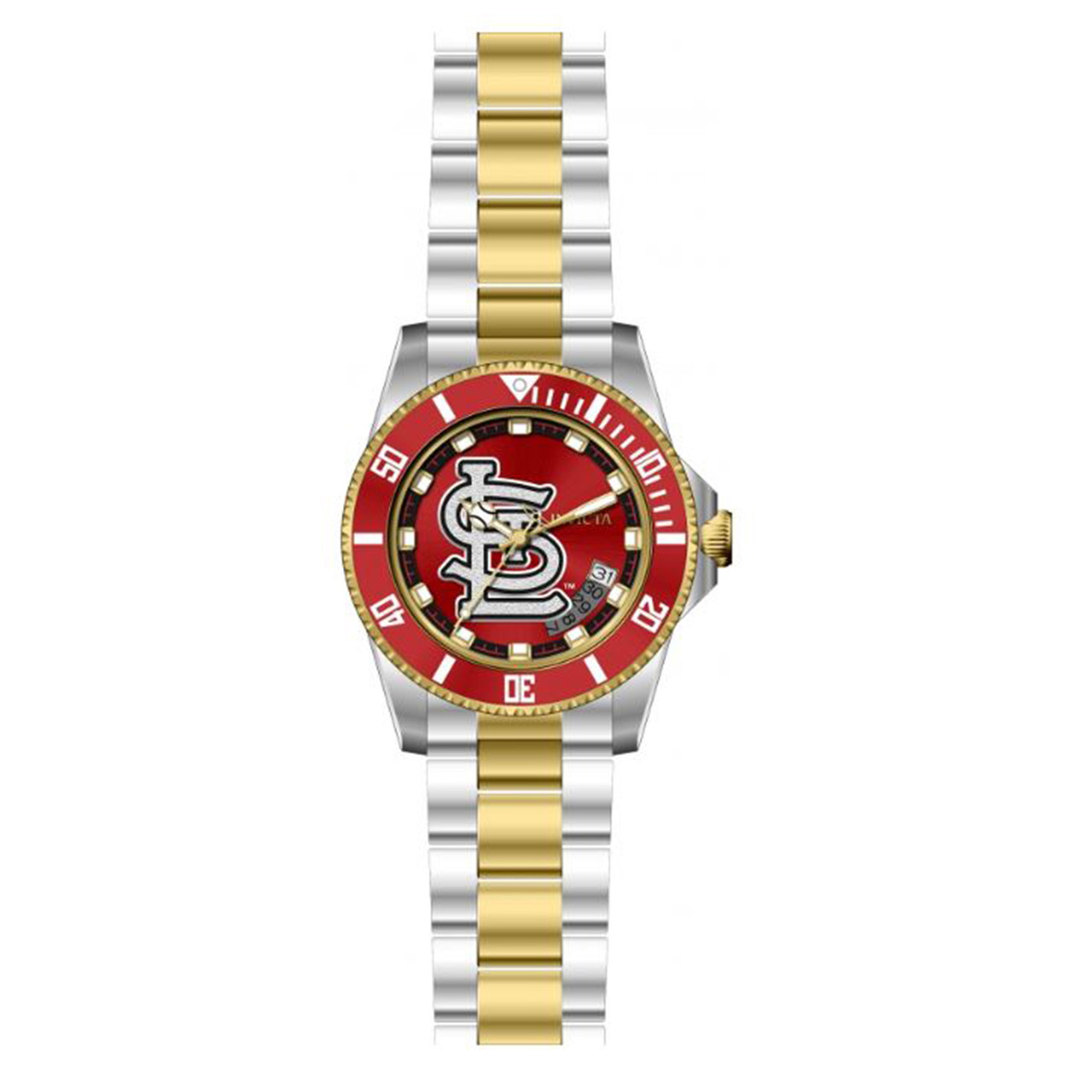 Invicta Men's 42997 MLB Automatic Multifunction Red Dial Watch