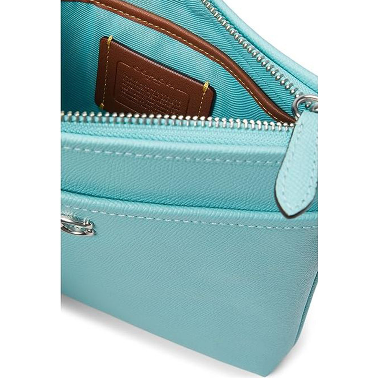 Coach Kitt Messenger Crossbody Bag Cross Grain Leather Faded Blue  CC526-LHVSE - AllGlitters