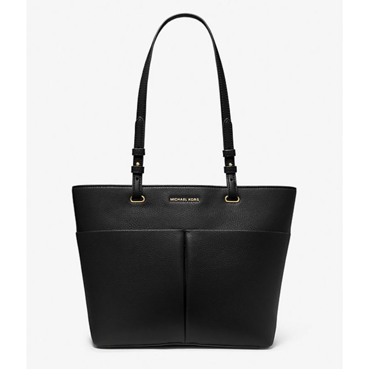 MICHAEL Michael Kors Bedford Medium Top Zip Pocket Tote (Black