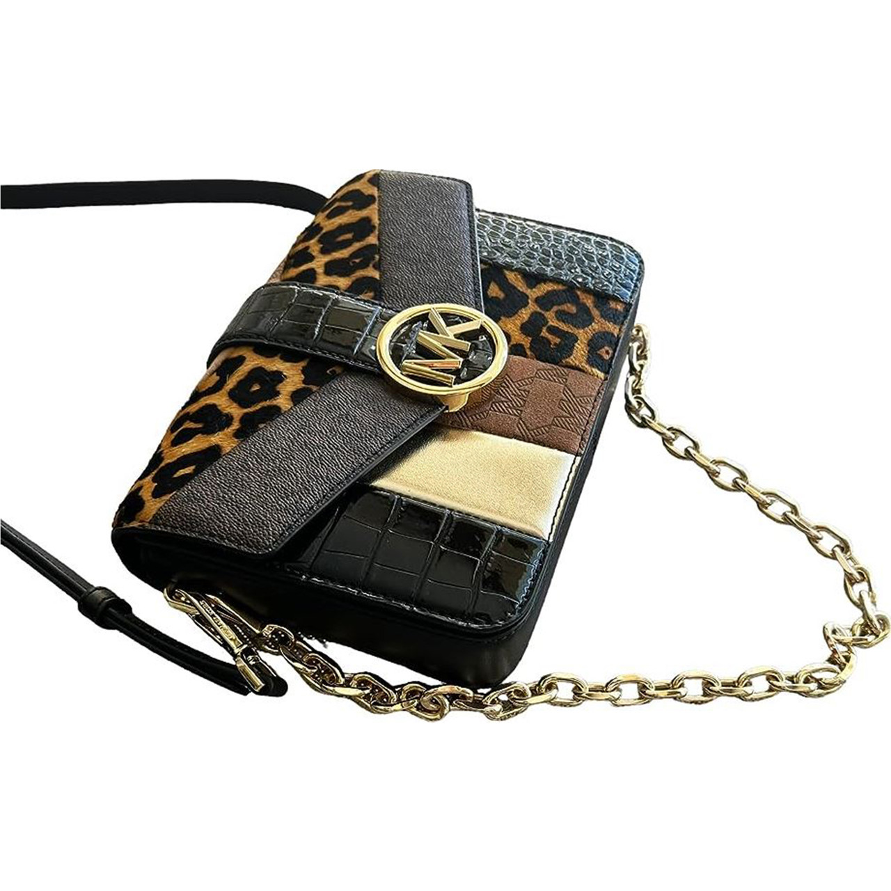 MICHAEL Michael Kors Jet Set Charm Medium Convertible Pouchette Crossbody  SKU: 9620039 