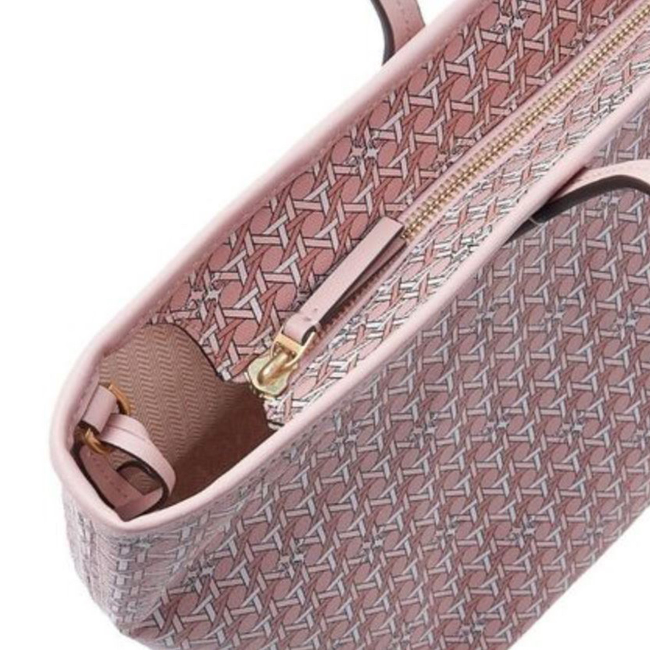 Tory Burch Ever-Ready Zip Tote - Winter Peach 145634-650 - AllGlitters