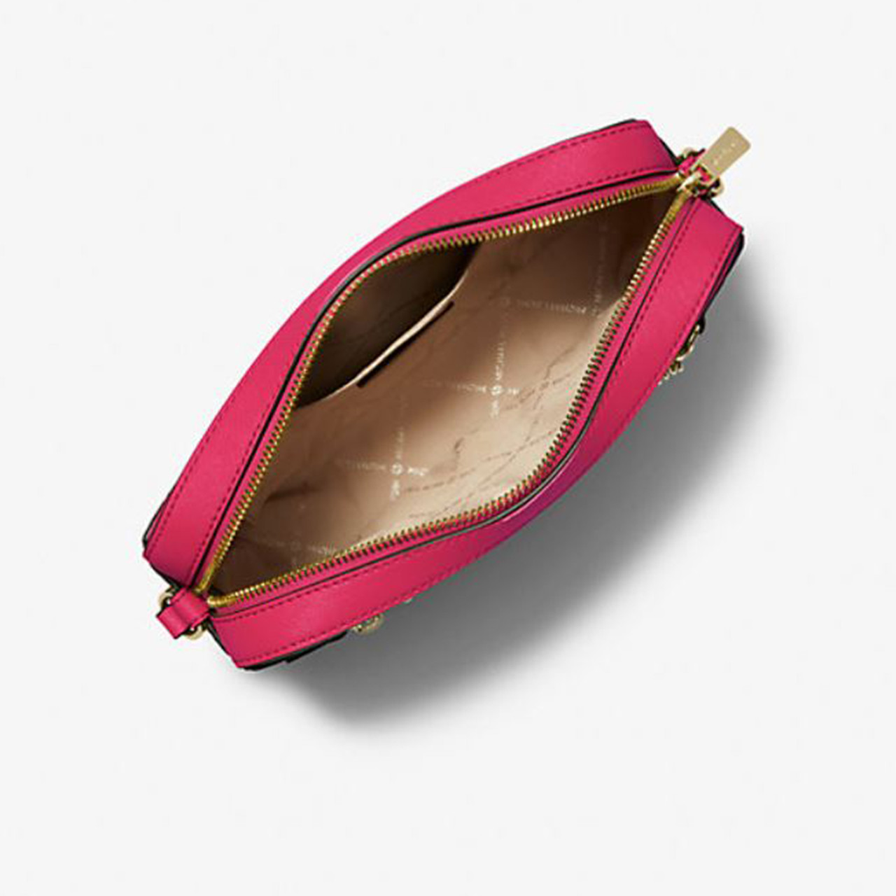 Michael Kors Jet Set Large Crossbody Bag (Electric pink