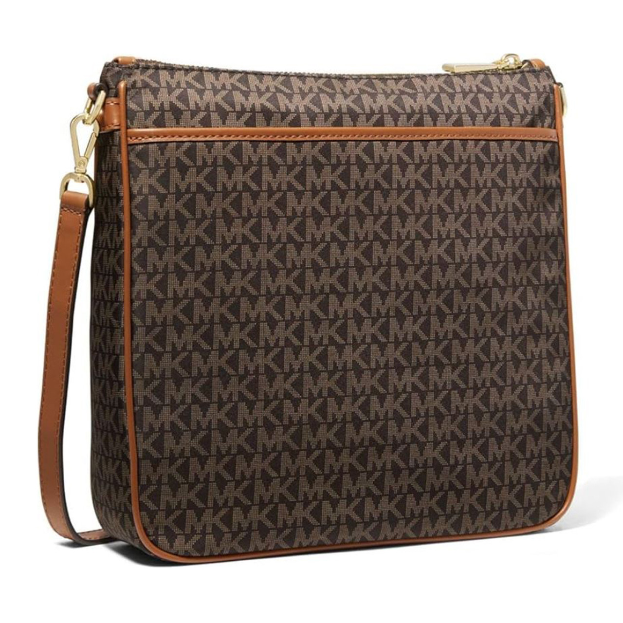 Michael Kors Jet Set Charm Large North/South Crossbody Brown/Acorn