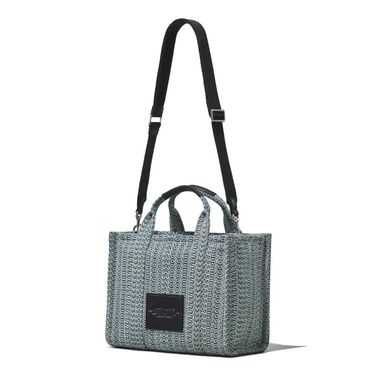 Marc Jacobs The Washed Monogram Denim Medium Tote Bag 2P3HTT012H02
