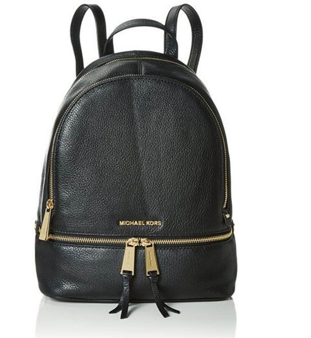 Michael Kors Rhea Zip Backpack, Black