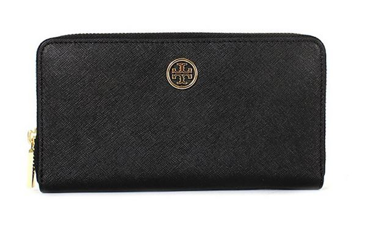 robinson saffiano leather continental wallet