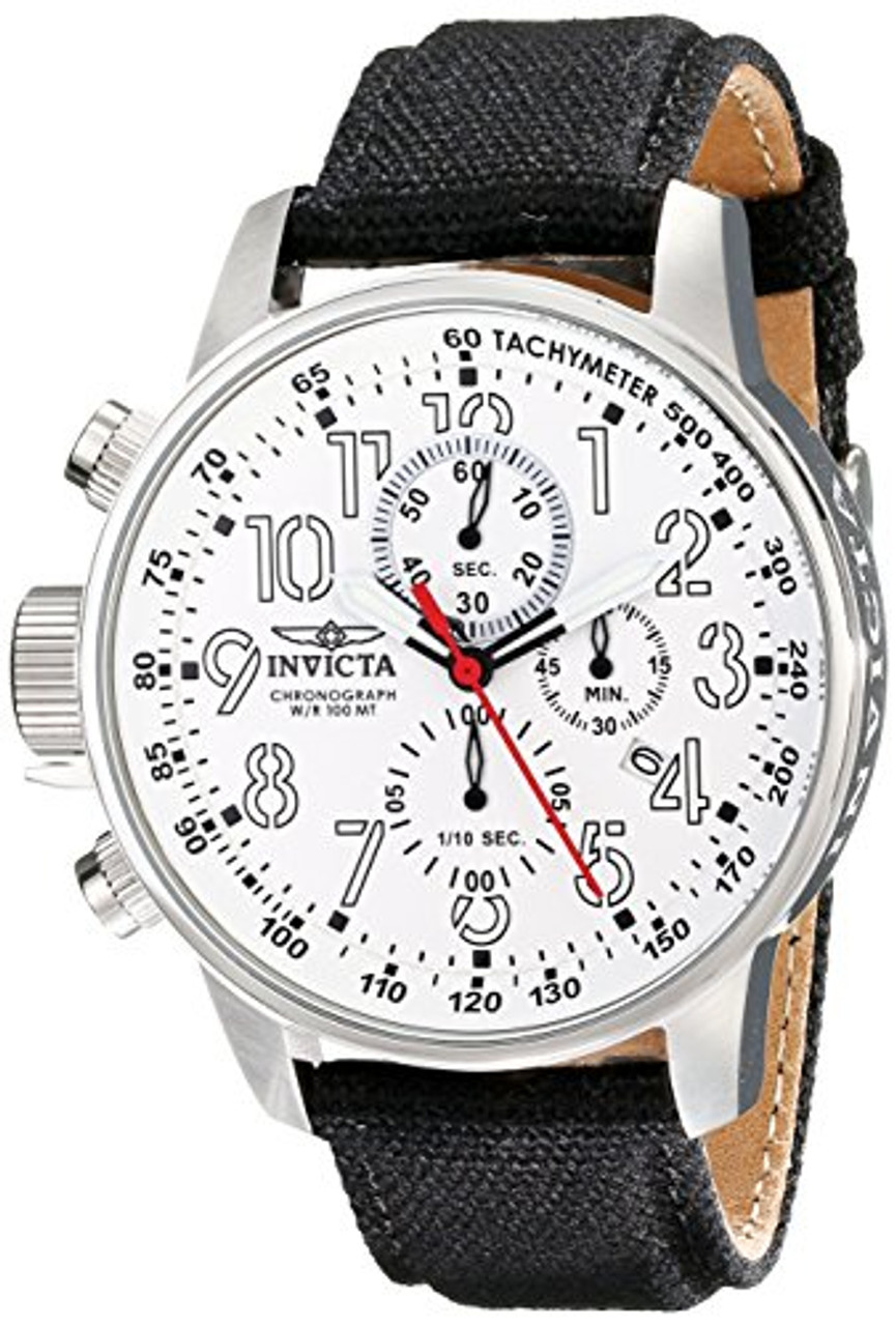 invicta leather watch price