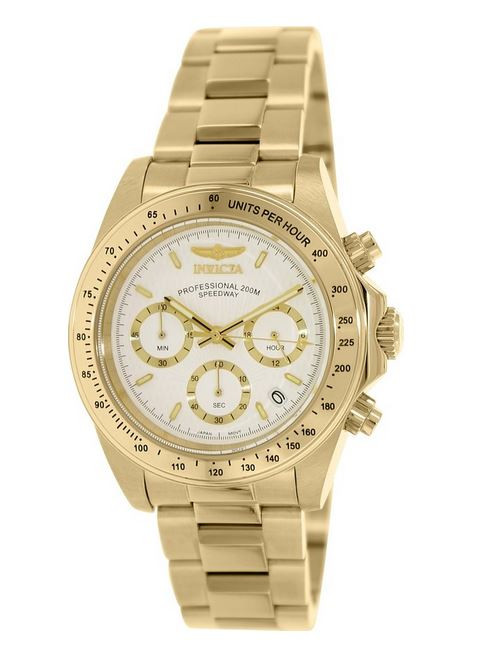 Invicta Men's 7026 Signature Collection Speedway Chronograph Watch Invicta Men\u0027s 7030 Signature Collection Speedway Gold-Tone