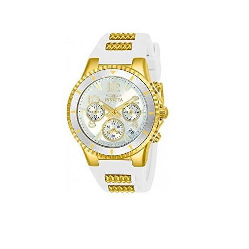 Invicta Women’s Blue Tritnite Watch 24187 Gold White Swiss Chronograph Invicta Watch BLU 24187 - Official Invicta Store - Buy Online! main image 2
