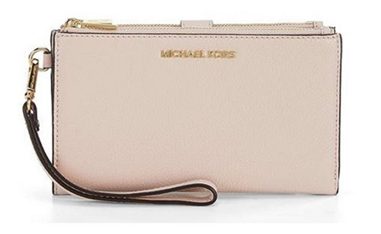 michael kors soft pink wristlet