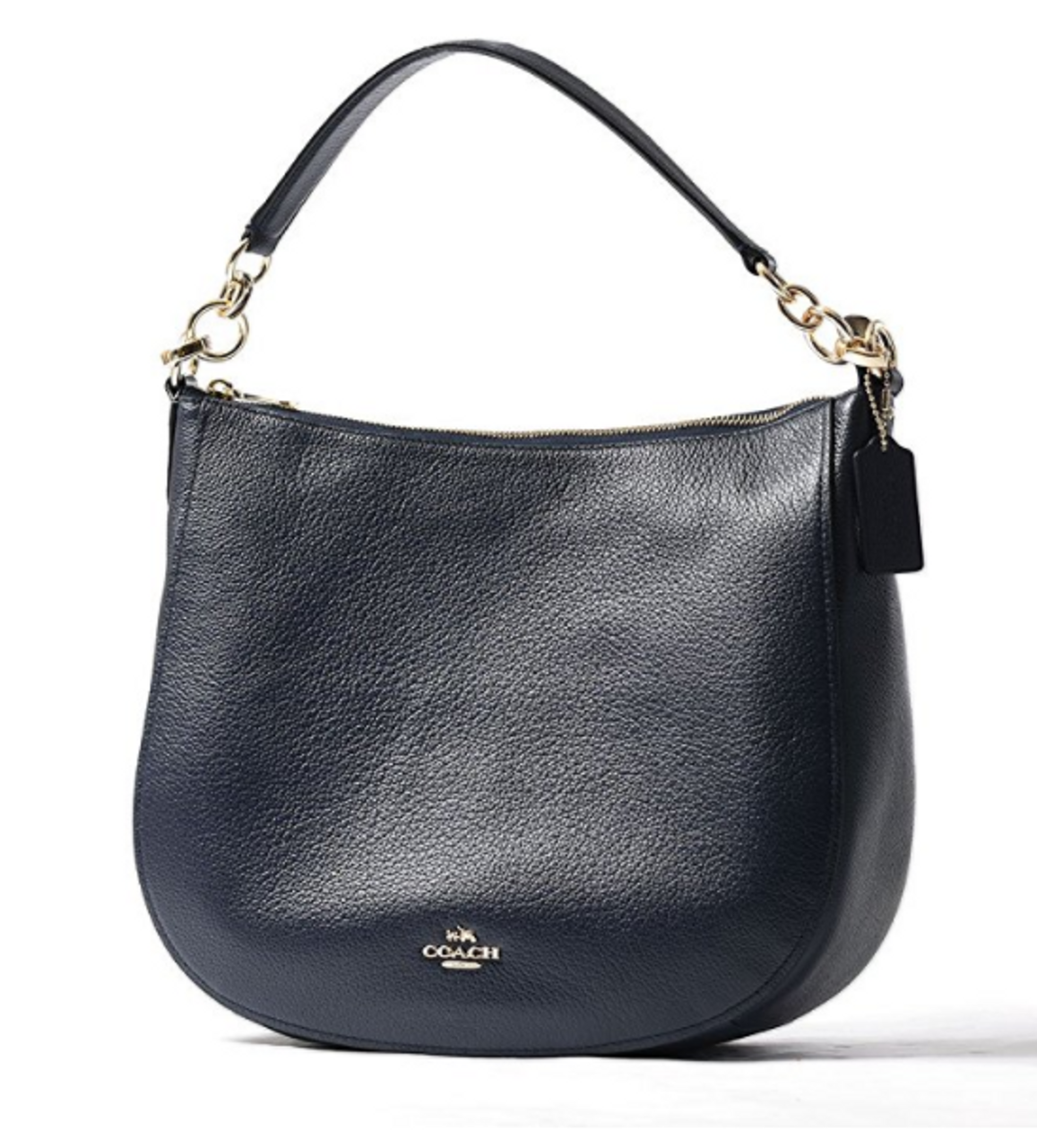 coach poppy purse black silver