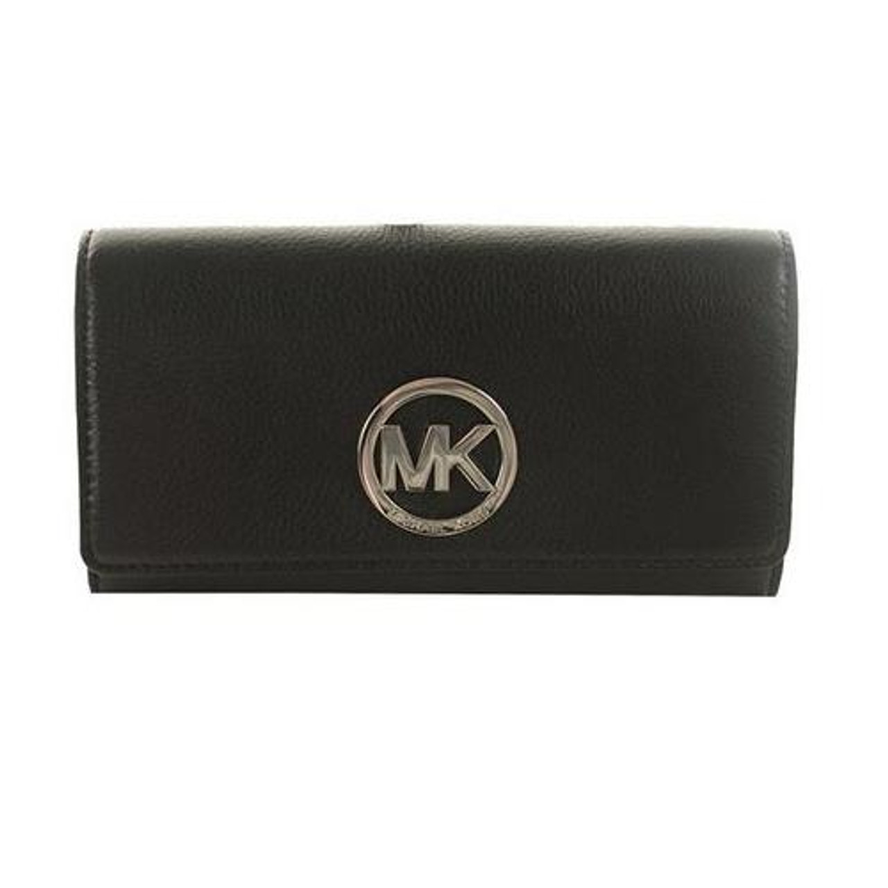 michael kors women's fulton carryall leather wallet