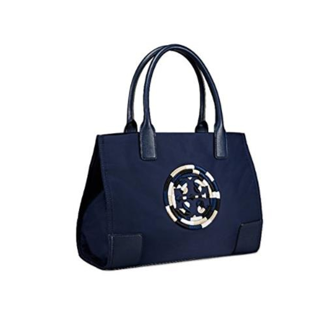 Tory Burch Women's Ella Mini Tote Bag Tory Navy