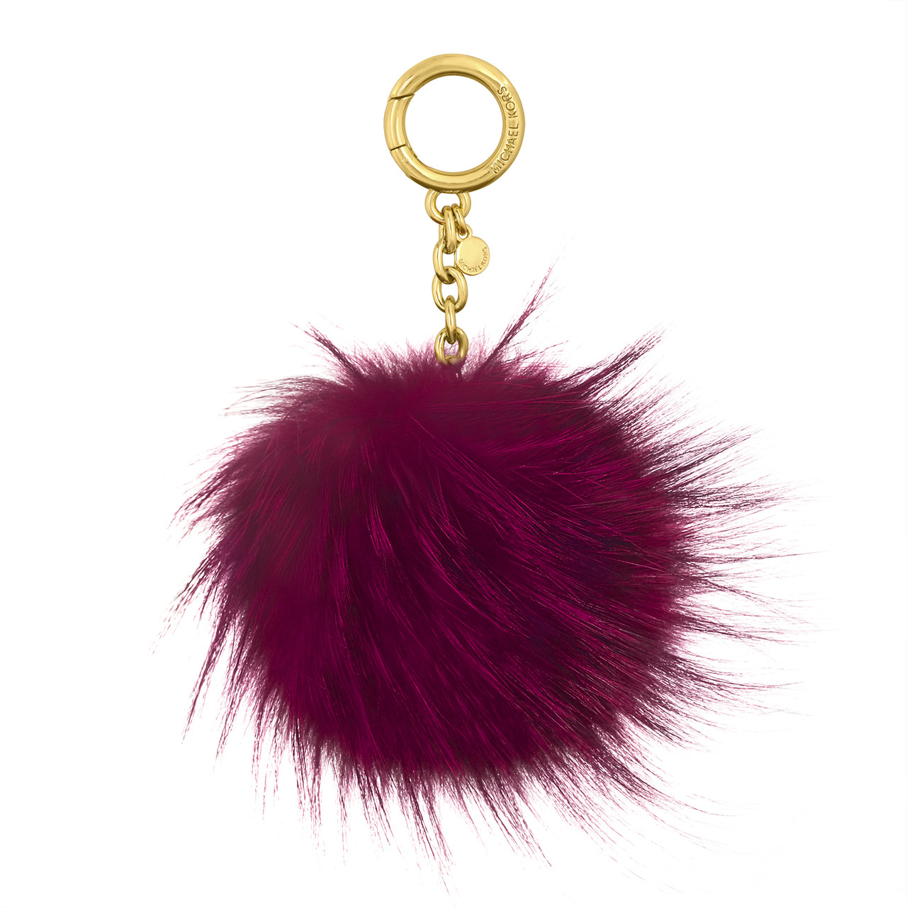 michael kors pom keychain