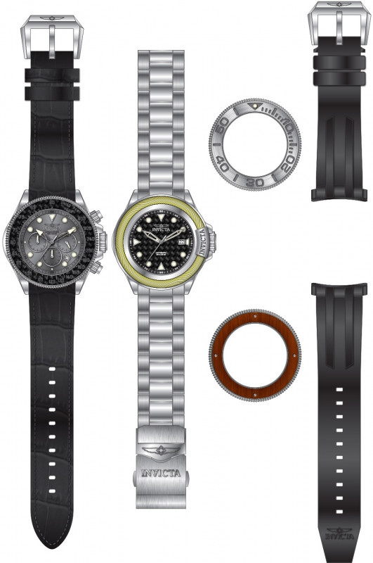 Invicta Men's 24739 S1 Rally Automatic Hand Black Dial Watch