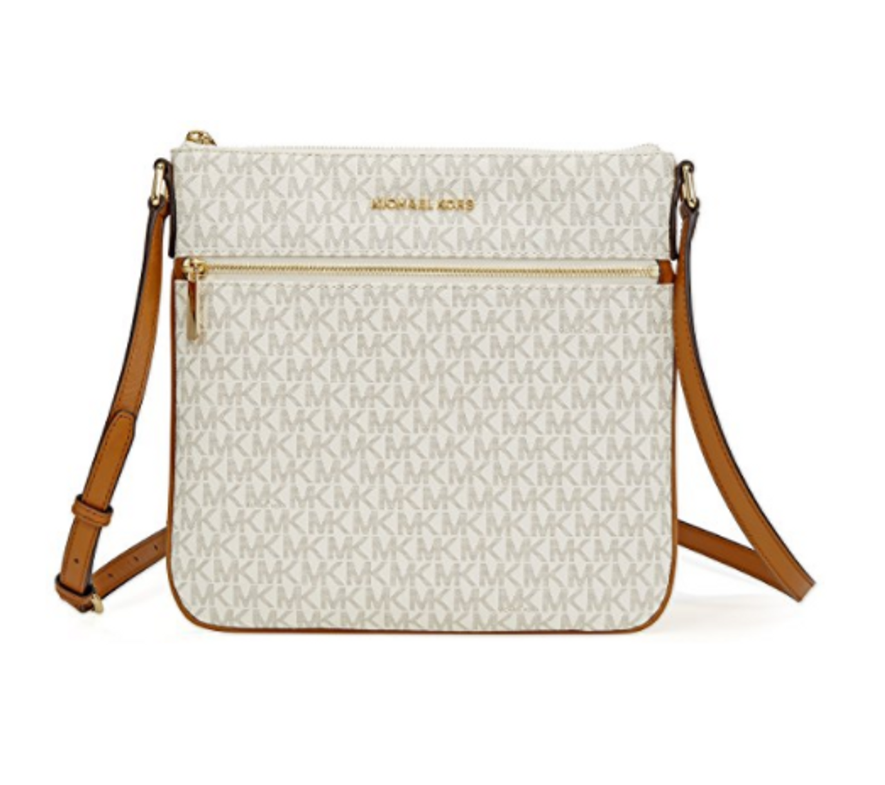 michael kors bedford flat crossbody