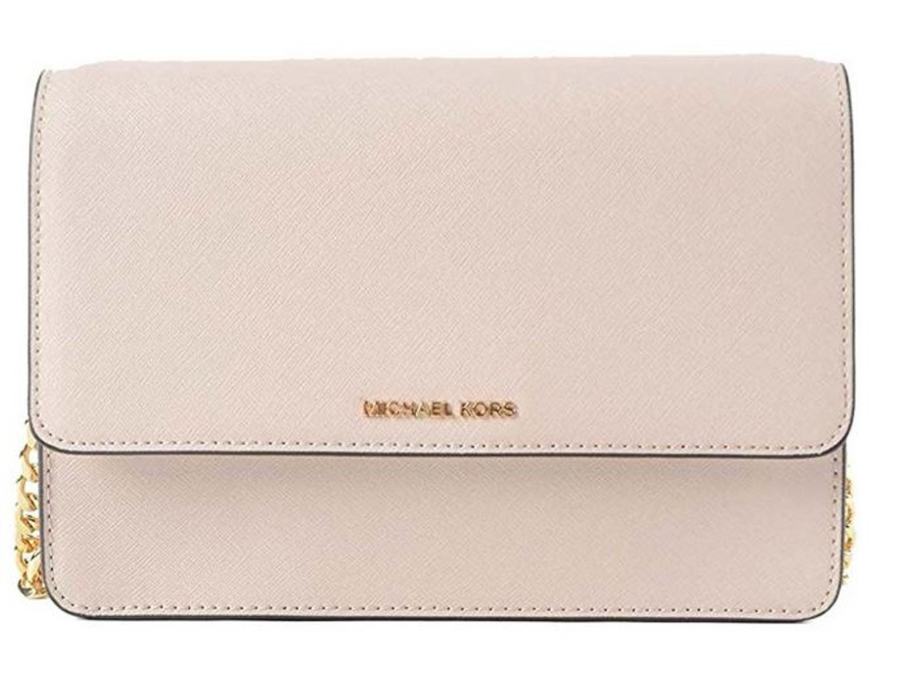 MICHAEL Michael Kors Daniela Small Leather Cross-body Bag in Pink