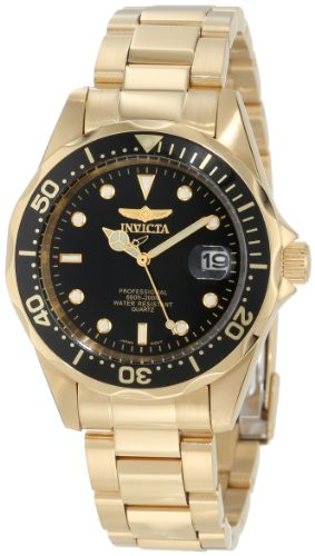Invicta Men's 8936 Pro Diver Collection 23k Gold Plated Watch