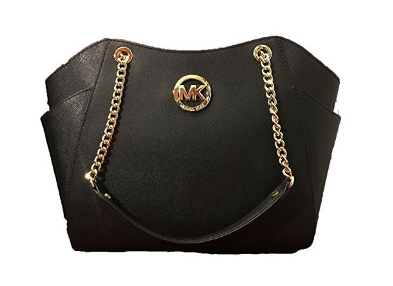 mk large chain shoulder tote