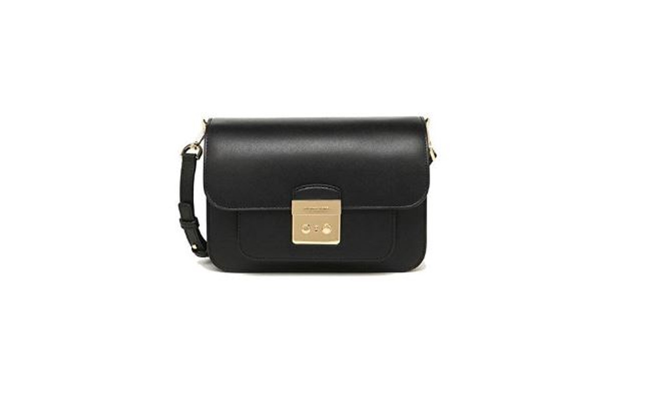 michael kors black shoulder purse