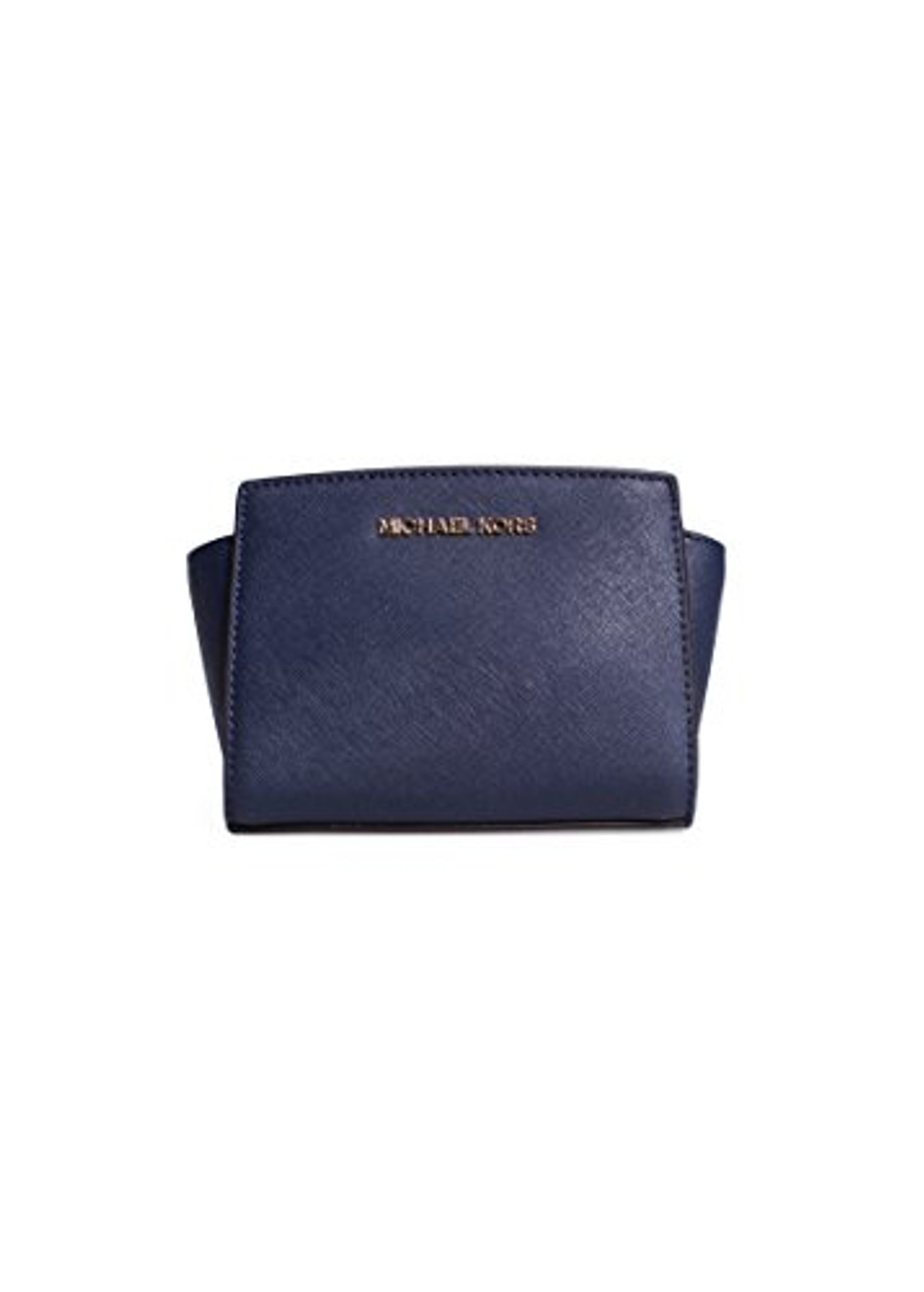 Michael Kors Selma Mini Messenger - Navy 32H3GLMC1L-406