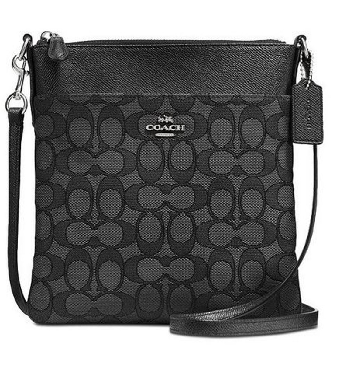 Coach messenger crossbody in signature jacquard Clearance