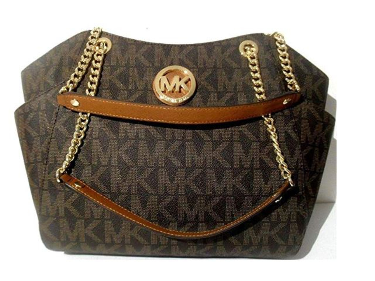 michael kors jet set travel large chain